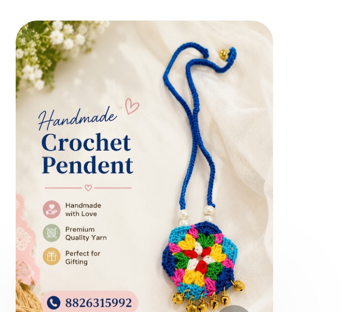 Crochet necklace