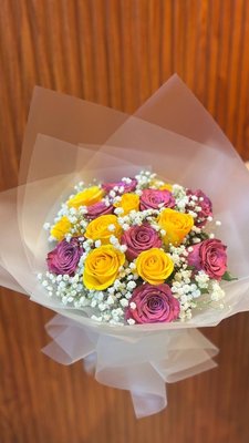 Mixed Rose Bouquet (5stems)