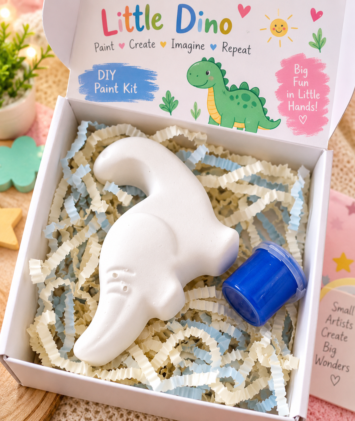 Little Dino DIY Paint Kit