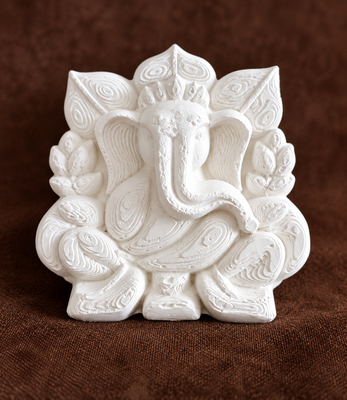 White Ganesha Statue