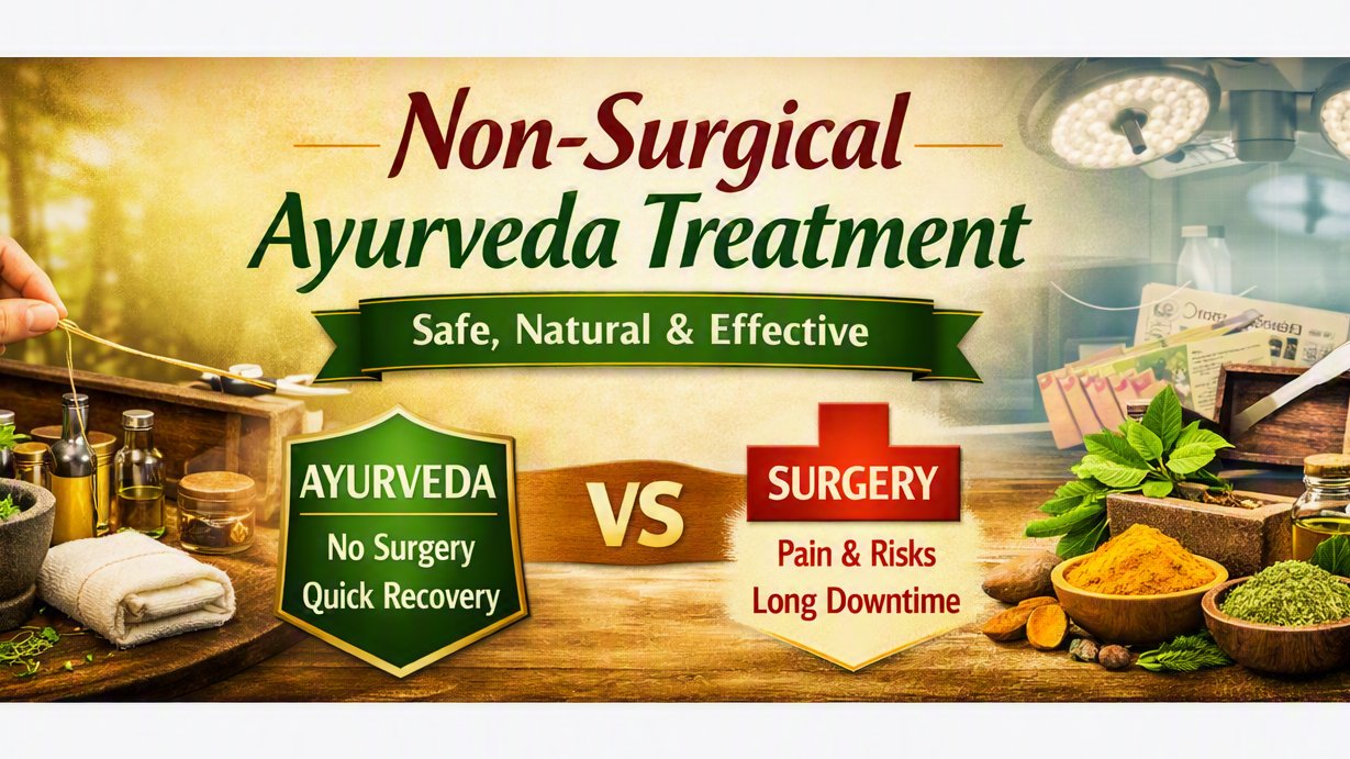 Non‑Surgical Treatment vs Surgery – Why Ayurveda Wins
