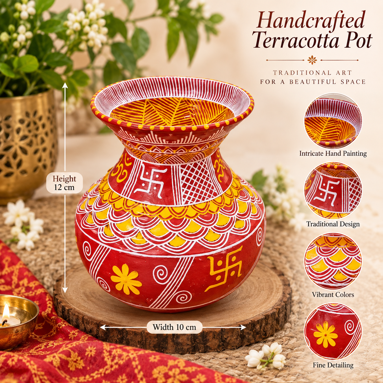 Handcrafted Terracotta Pot