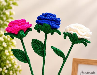 Handmade Crochet Flowers