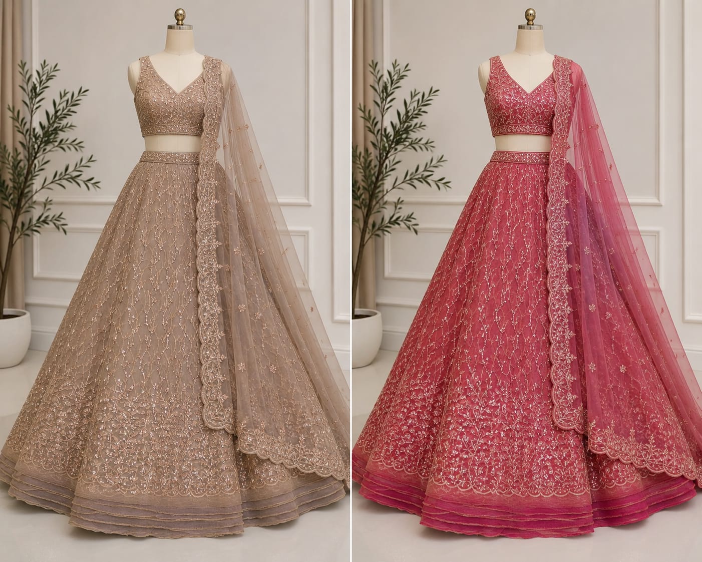 Embroidered Lehenga Choli Set