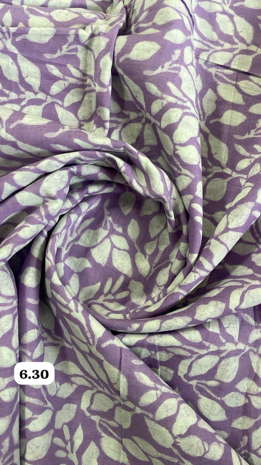 Leaf Print Fabric