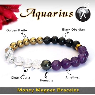 Aquarius Money Magnet Bracelet