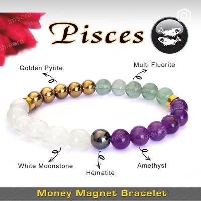 Pisces Money Magnet Bracelet