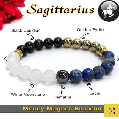 Sagittarius Money Magnet Bracelet