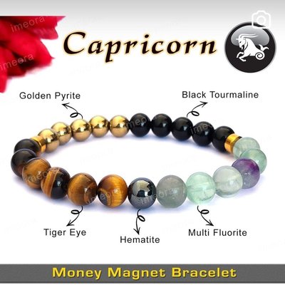 Capricorn Money Magnet Bracelet