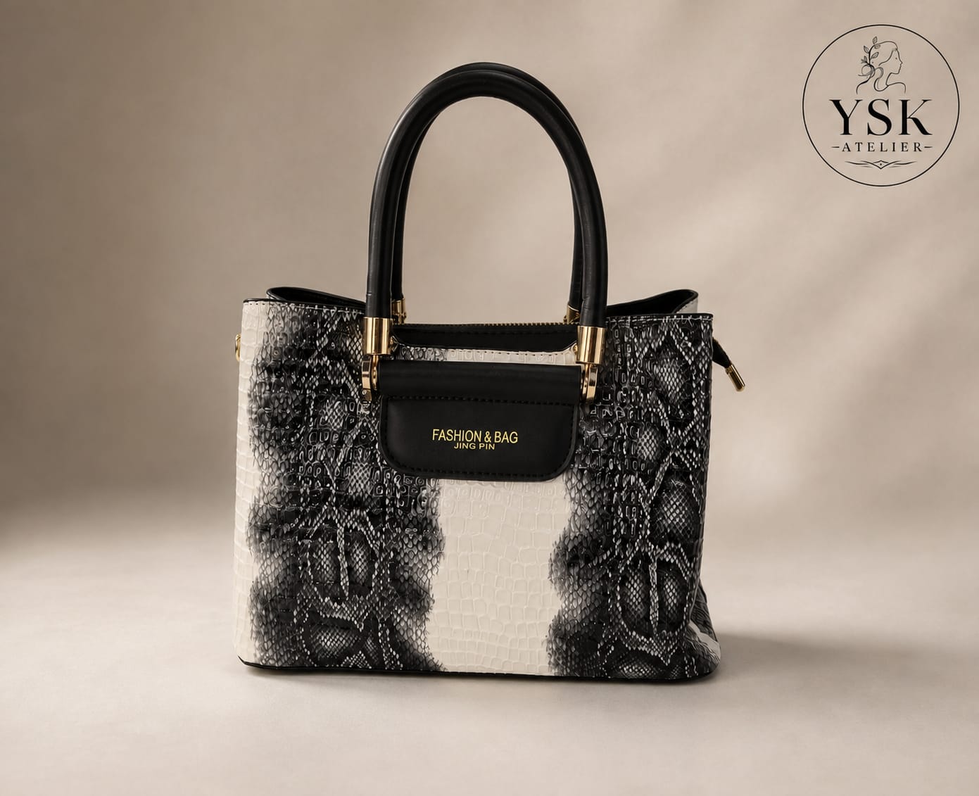 CROCODILE STRUCTURED BAG