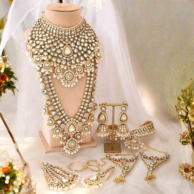 Bridal Kundan Jewellery Set