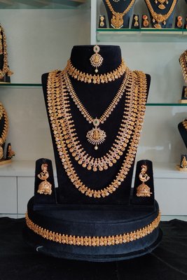 Bridal Temple Jewellery Set
