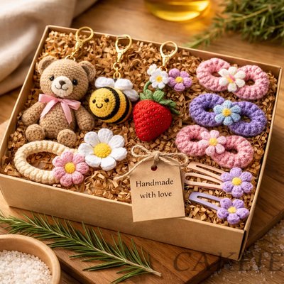 Handmade Crochet Gift Set