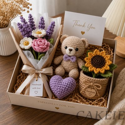 Handmade Crochet Gift Hamper Set