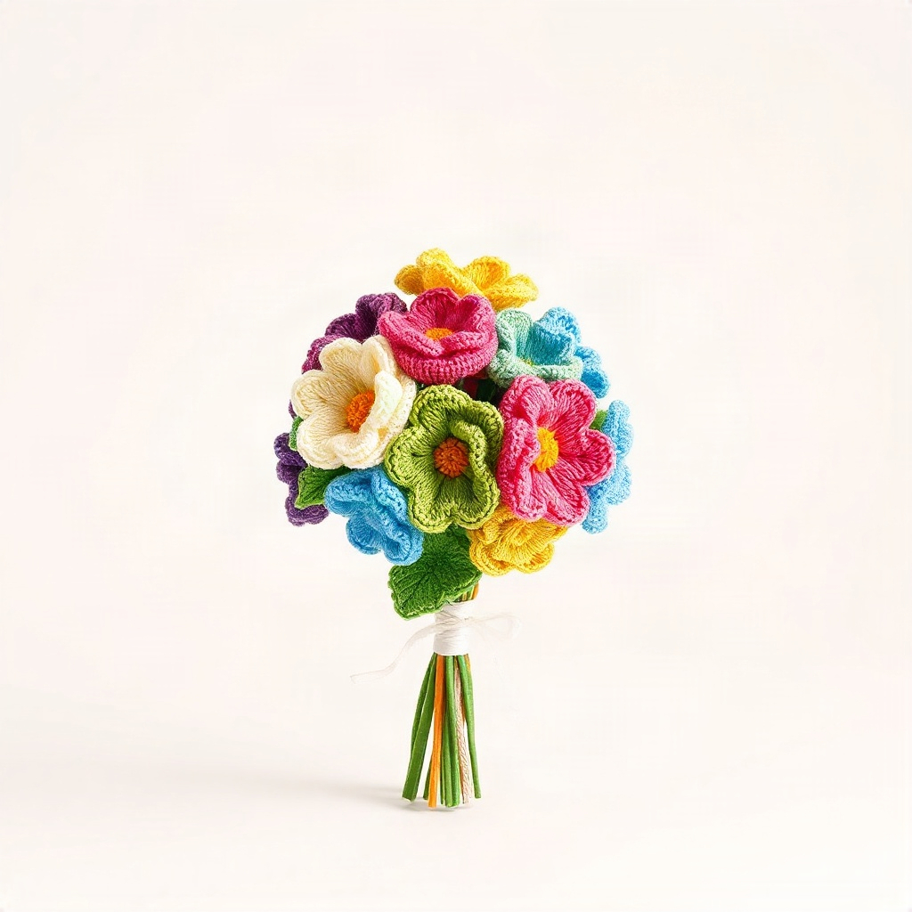 Handmade Crochet Bouquet