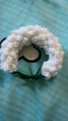 Crocheted Hair Scrunchie