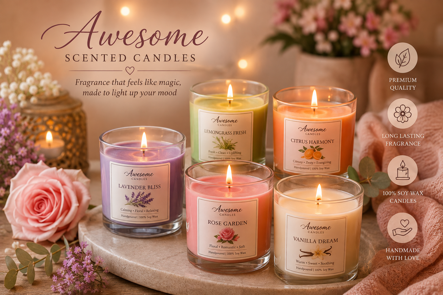 Awesome Scented Candles