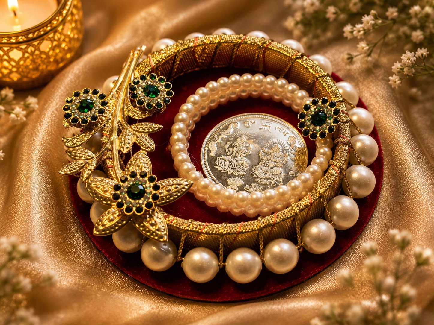 Decorative Pooja Thali