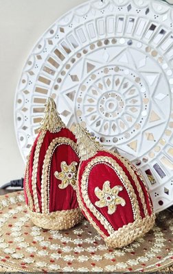 Handcrafted Velvet Decorative Ornaments