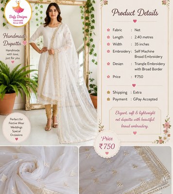 Handmade Dupatta