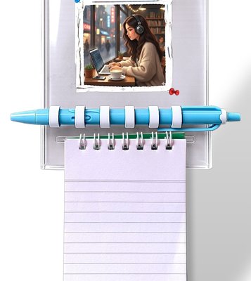 Desk Organizer with Photo Clip & Pen Holder