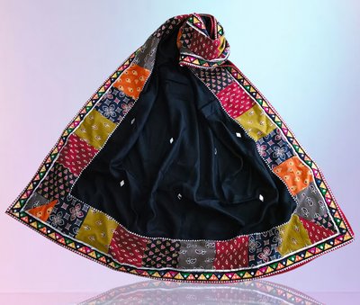 Patchwork Dupatta naravati