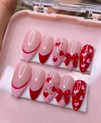 Valentines Day Nail Art Set