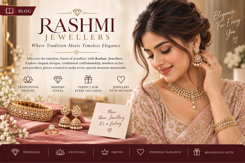 The Timeless Beauty of Jewellery: Discover Elegance with Rashmi Jewellers