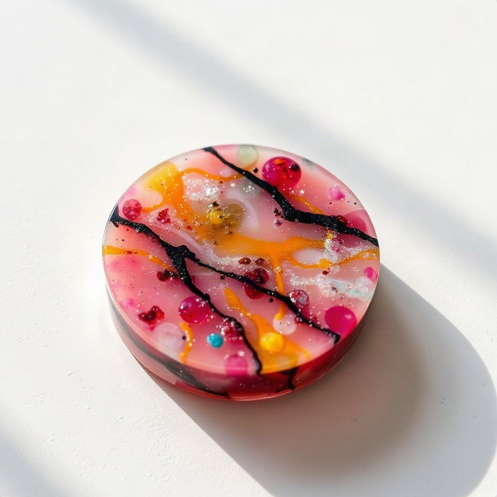 Resin Coaster Set (Set of 4) (Sample) — Arnavtest6