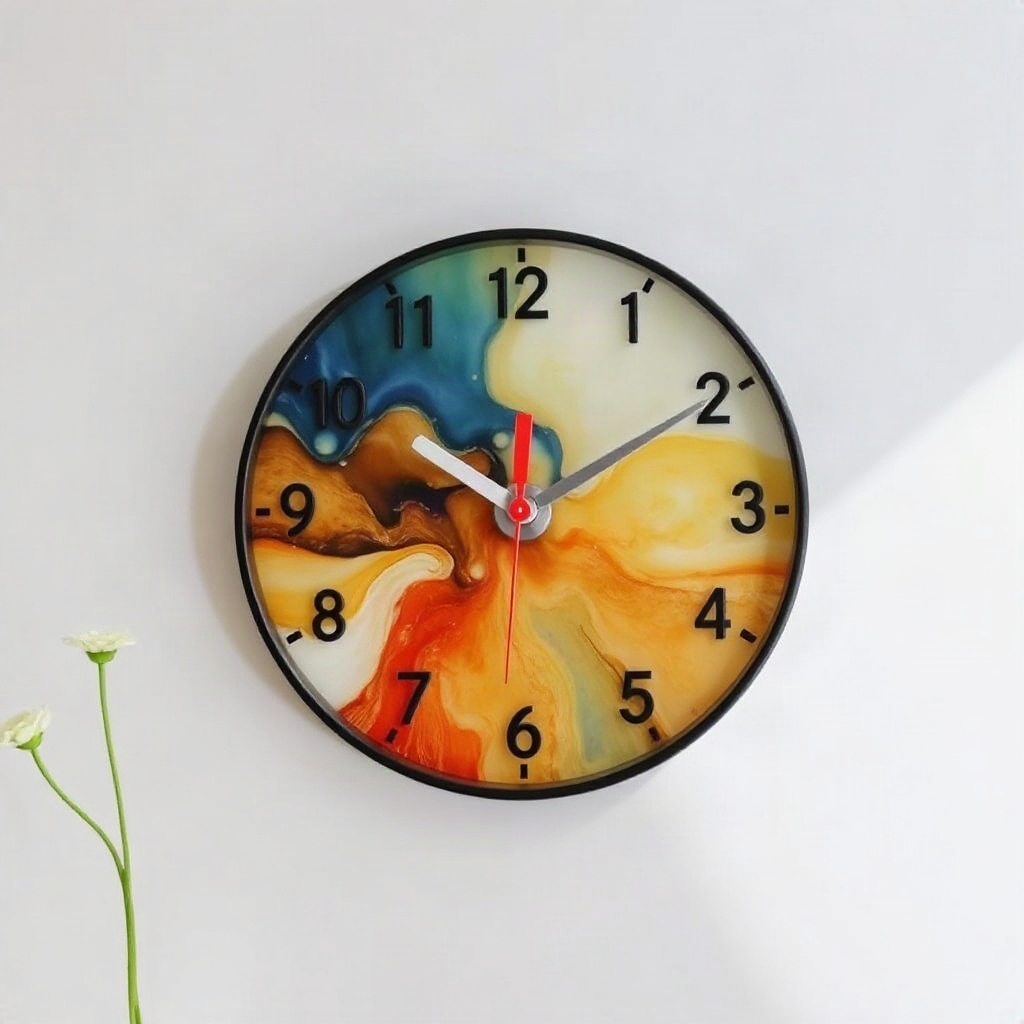 Resin Wall Clock (Sample) — Arnavtest6