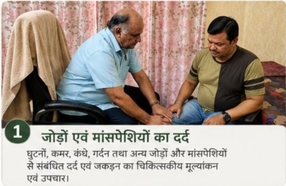 1. जोड़ों एवं मांसपेशियों का दर्द