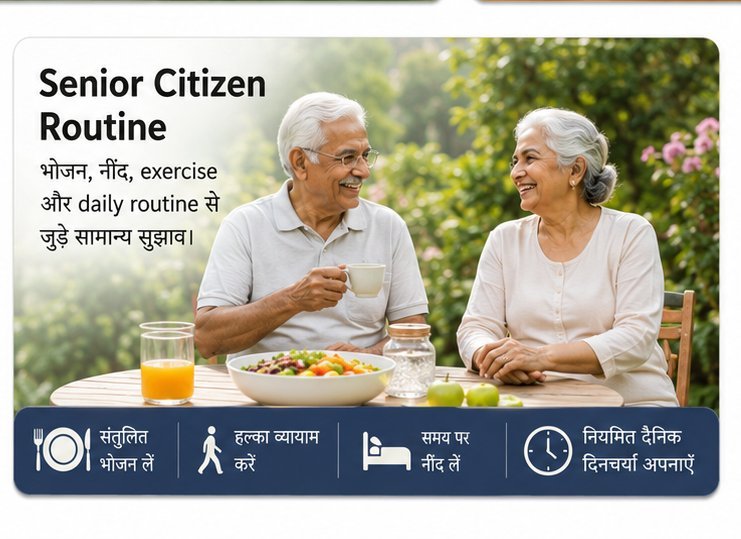 Senior Citizen Routine 👴👵